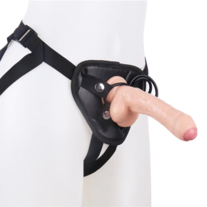NO03 Realistic Wearable Strap-On Dildo—Designed for Couples, 23.5 (8.6 inches) Long