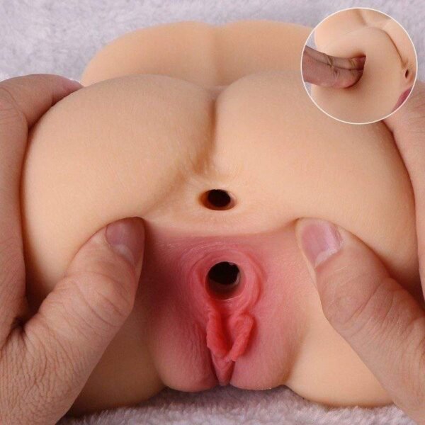 NO06 Realistic Big Buttocks Male Masturbator – Plump Ass with Tight Vagina & Anus